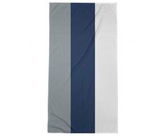 ArtVerse NFS Dallas Football Stripes Strandtuch, Poly/Baumwolle, 36 x 72, Away Blue Accent
