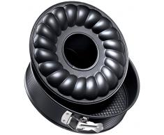 Zenker Springform 2 Boden 24cm, schwarz, 24