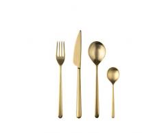 Mepra SPA 108122024 Besteckgarnitur, Design Linea Ice, 24-teilig