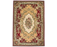 vidaXL 132989 Orientteppich Persien Design Klassisch 140x200cm Teppich Perserteppich, Gewebe, Mehrfarbig, Größe: 140 x 200 cm (B x L)