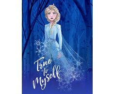 Komar Disney Wandbild Frozen 2 ELSA True to Myself | Kinderzimmer, Babyzimmer, Dekoration, Kunstdruck | ohne Rahmen | WB074-30x40 | Größe: 30 x 40 cm (Breite x Höhe)