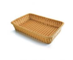 LACOR RECHTECKIG BROTKORB 53X33,5X9, Polypropilene, beige, 53 x 33 x 9 cm