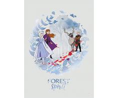 Komar Disney Wandbild Frozen Spirit | Kinderzimmer, Babyzimmer, Dekoration, Kunstdruck | ohne Rahmen | WB066-50x70 | Größe: 50 x 70 cm (Breite x Höhe)