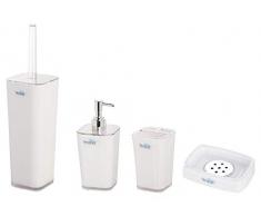 Feridras Rodi Toilettenbürste, weiß, 10 x 10 x 40 cm