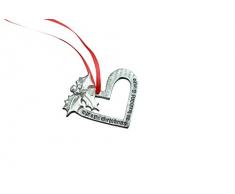 Pirantin Unsere 6. Weihnachten, Wie Mann & Frau – 6 Jahr Hochzeit Jahrestag Weihnachtsbaum Ornament