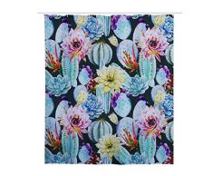 Instantarts Badezimmerzubehör 4 Stück Duschvorhang, Sonnenblumenmotiv, Badematte, Toilettendeckel, Tankdeckel, Abdeckungen Modern 70.87inx66.14in Oil Painting 1