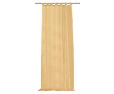 Home fashion 48441-875 Schlaufenschal / Voile Uni / 245 x 140 cm