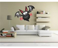 Indigos KAR-Wall-BAT-007-60 Wandtattoo Bat - Fledermaus 07 - Halloween - Wandaufkleber 60 x 47 cm