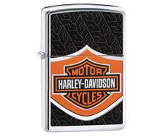 Zippo Harley Davidson Feuerzeug, Messing, Design, 5,83,81,2