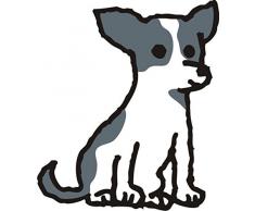 Indigos Wandtattoo, Bunt