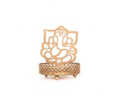 Nexxa Ganesha Teelichthalter für Pooja und dekoratives Geschenk-Set