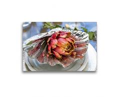 Premium Textil-Leinwand 45 x 30 cm Quer-Format Garten & Art | Wandbild, HD-Bild auf Keilrahmen, Fertigbild auf hochwertigem Vlies, Leinwanddruck von Dieter Meyer