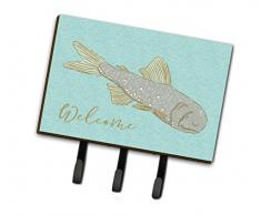 Caroline s Treasures Wandhaken, Multicolor, Triple