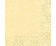 Home Fashion Lunch Serviette modernen Farben, Champagner 33Â x 33Â cm, Mehrfarbig, One Size