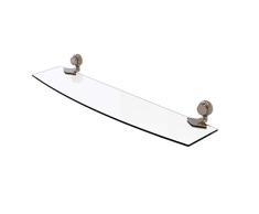 Allied Messing 433T/24-pew Venus Collection abgeschrägte Glas Regal, 24 von 12,7 cm, Antik Zinn