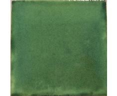 Color y Tradicion Washed Grün Farbe Talavera (mexikanischen handbemalt Fliesen Box von 100