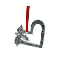 Pirantin Christbaumschmuck Our 25th Christmas As Husband & Ehefrau – 25 Jahre Hochzeitstag