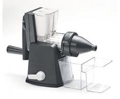 Lurch 200510 Base&Soul Slow Juicer, Manueller Entsafter für Weizengras, Gemüse und Obst