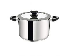 Tescoma Smartcover Tiefer Kochtopf mit Deckel, Durchmesser 24 cm, 7,0 l