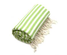 Linum Home Textiles Fun In The Sun Pestemal Badetuch, Pistazie, 72 L x 36 W