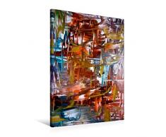 Premium Textil-Leinwand 60 x 90 cm Hoch-Format Auf und über dem Wasser | Wandbild, HD-Bild auf Keilrahmen, Fertigbild auf hochwertigem Vlies, Leinwanddruck von N N