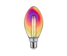 Paulmann 28772 LED Lampe Fantastic Colors B75 Birne 5 Watt dimmbar Leuchtmittel Dichroic effizientes Licht Warmweiß 2700 K E27
