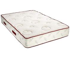 Leunatex v-4010 Matratze Schaumstoff, Polyester, Weiß, Einzelbett, 200 x 80 x 25 cm
