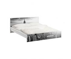Apalis 93628 Möbelfolie für Ikea Malm Bett niedrig 140x200 cm - Manhattan Skyline, gröÃe 77 x 157 cm