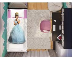 Italian Bed Linen Bettwäsche Kids Digital, 1 Poster Für 1 Person Blue Princess