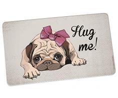 infinite by GEDA LABELS (INFKH) 13724 Vintage Mops Brotbrett, Frühstücksbrett, Frühstücksbrettchen, Brett, Brettchen, Melamin