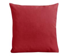 Max Winzer 27605444 Carrie Zierkissen 40 x 40 cm Mikrovelours, rot