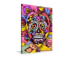 Premium Textil-Leinwand 60 x 90 cm Hoch-Format Ein Hauch von Halloween | Wandbild, HD-Bild auf Keilrahmen, Fertigbild auf hochwertigem Vlies, Leinwanddruck von Nico Bielow