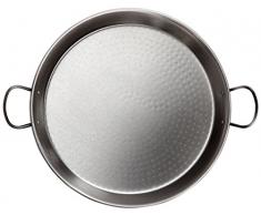 La Valenciana Professional Grade 30Â cm extra Dicker poliert Paella-Pfanne, schwarz Parent, schwarz, 30 cm
