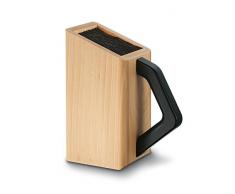 Victorinox Swiss Classic Universal Messerblock, Groß, Leer, Unbestückt, Holz, Nylon Einsatz, buchenholz