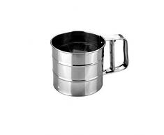 IBILI Mehlsieb Bistrot 10 cm, Edelstahl, Silber, 10 x 10 x 17 cm