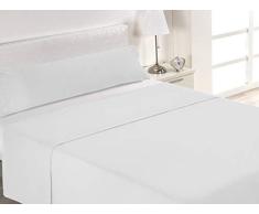 Sabanalia JS-Hosteleria-135 Hotel-Bettwäsche-Set Weiß für Bett 135 3