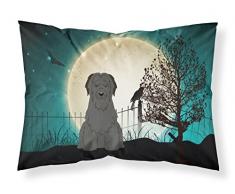 Caroline s Treasures bb2271pillowcase Halloween Scary Briard schwarz Stoff Kissenbezüge, Standard, Multicolor