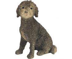 Sandicast Dekofigur Labradoodle, sitzend, klein, Braun