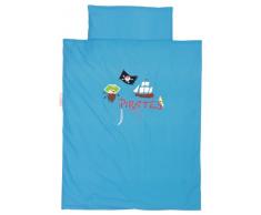 Taftan DL-272 Bettwäsche, Pirates, 135 x 200 cm und 80 x 80 cm, Baumwolle