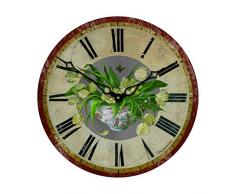 Roger Lascelles Wanduhren Pub/Tulips