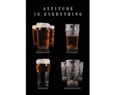 Beer - Attitude - Poster Foto Bier - Grösse 61x91,5 cm