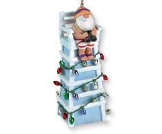 CAPE SHORE (DOWNEAST CONCEPTS) Coastal Ocean Beach Santa Lifeguard Stuhl Weihnachten Urlaub Ornament