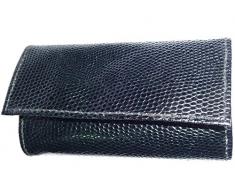 Better & Best Schmuckkästchen Geldbörse klein, Kunstleder, Schwarz, 21 x 9 x 2 cm