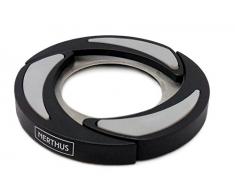 NERTHUS FIH 227 faltbar Platzset, schwarz, Stahl, 10.5 x 16 x 3 cm