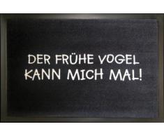 Rockbites Design 1012502810 Fußmatte, Polyamid, Schwarz, 40 x 60 cm, 1 Einheiten