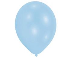 Amscan 27.5 cm 50 Luftballons, Powder Blau