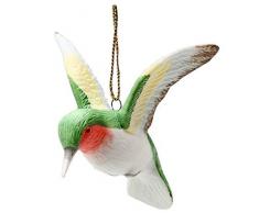 Cosmos Gifts B9021 Dekofigur Kolibri, Keramik, 7,6 cm