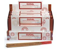 STAMFORD INC 37271 Gugal Traditional Masala Räucherstäbchen, 15 x 12 Packungen, Schwarz, Einheitsgröße