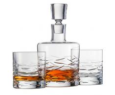 Schott Zwiesel Basic BAR Surfing bestehend aus 1 Karaffe und 2 Double Old Fashioned Gläsern Whisky Set, Kristall, farblos 22.5 x 13 x 23 cm