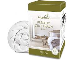 Snuggledown Bettdecke „Wash and Dry Me“ mit Entenfedern und Daunen, weiß, King Size